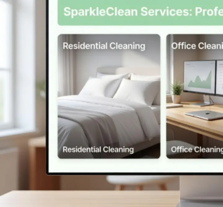 Illustration of Spotless Service Hub cleaning categories